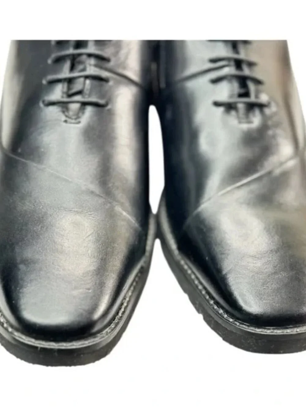 Thomas & Vine Men's Odin Tru Comfort Lace-up Round Toe Oxford Color Black Sz 10 - Picture 5 of 14